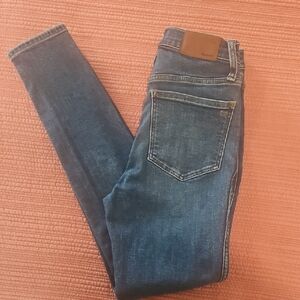 Madewell Dark Blue Skinny Jeans